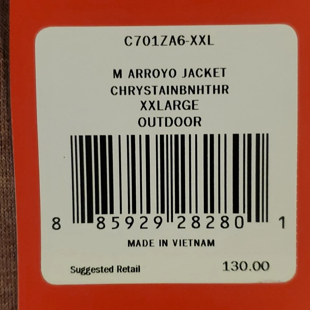 North Face M Arroyo Jacket XXL NWT - Picture 2 of 7